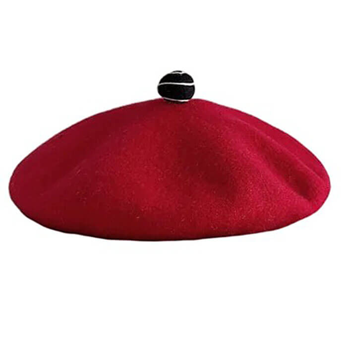 french girl wool beret hat boogzel clothing