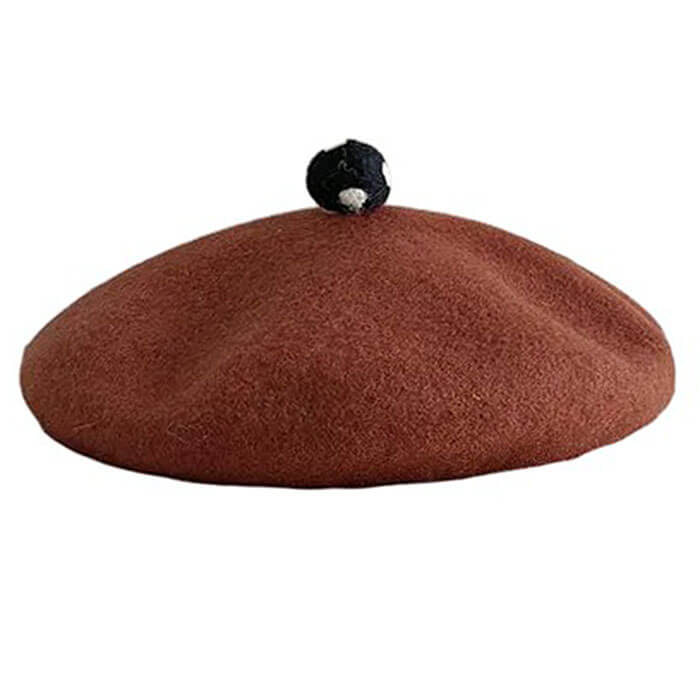 french girl wool beret hat boogzel clothing