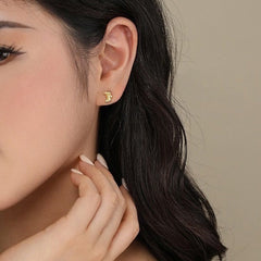 french croissant earrings boogzel clothing