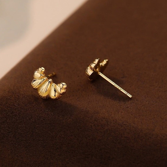 french croissant earrings boogzel clothing