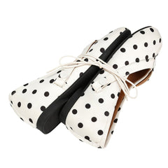 french girl polka dot tabi ballet flats boogzel clothing