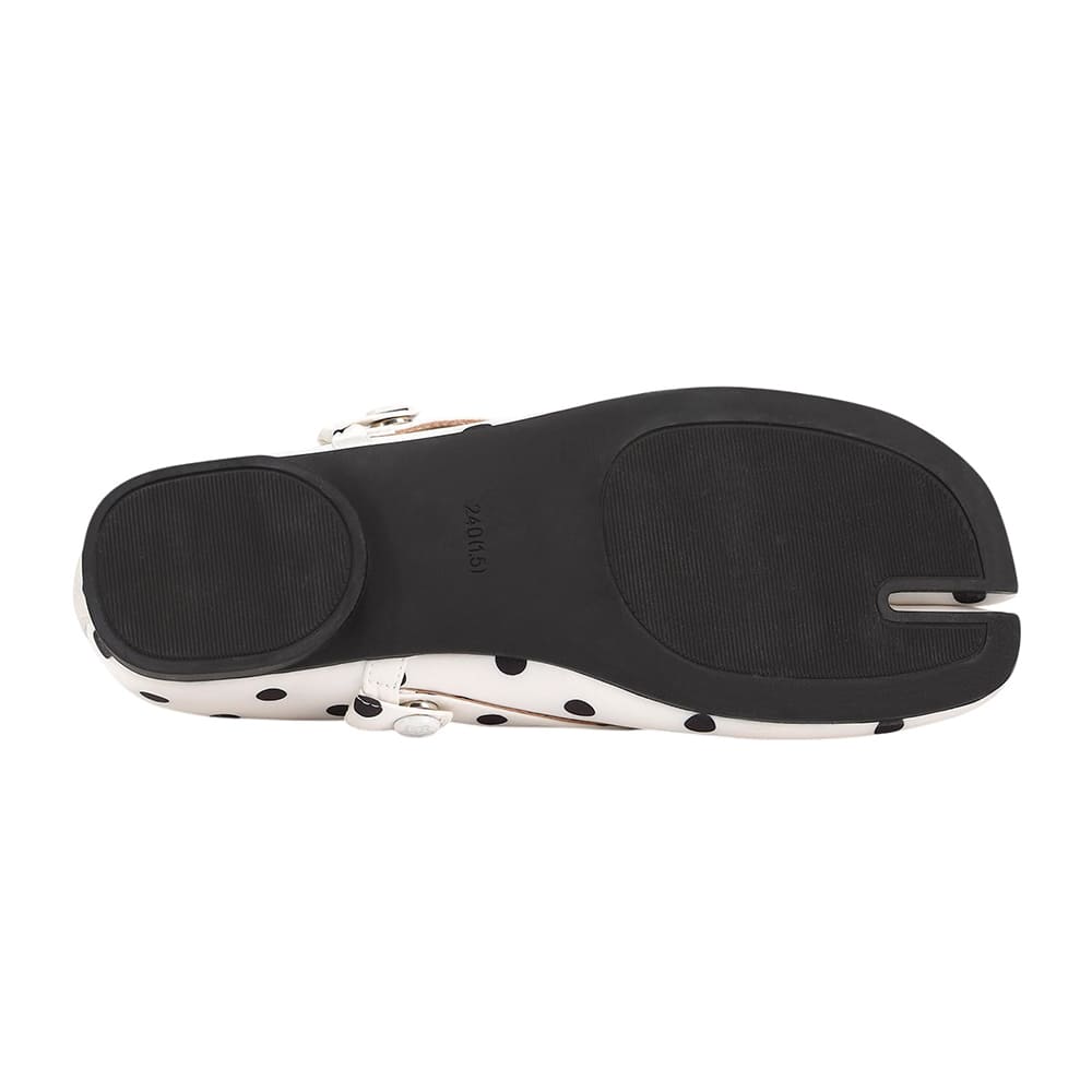 french girl polka dot tabi ballet flats boogzel clothing