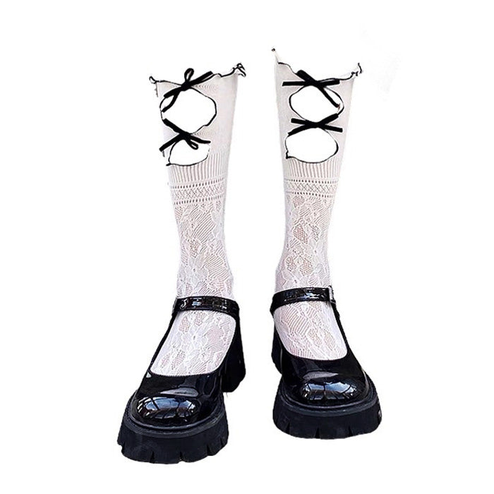 french girl ruffle socks boogzel clothing