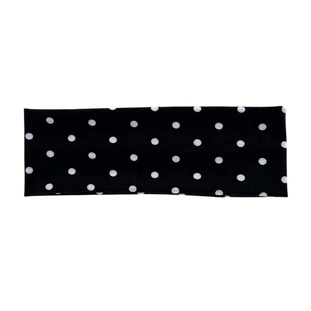 french style elastic polka dot headband boogzel clothing