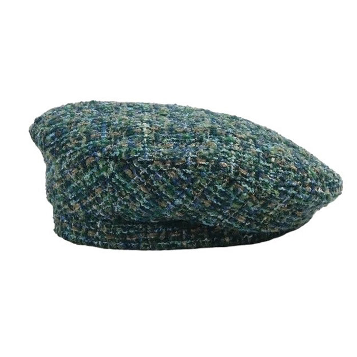 french tweed beret hat boogzel clothing