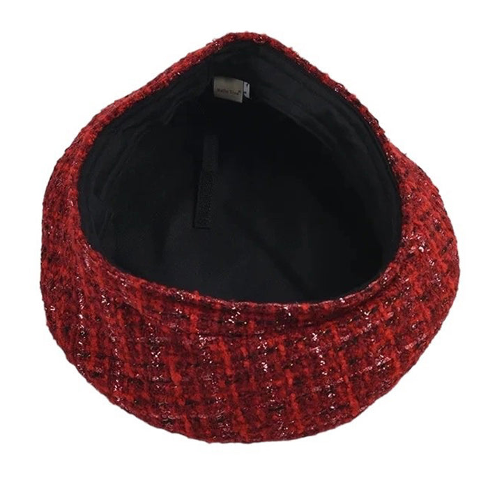 french tweed beret hat boogzel clothing