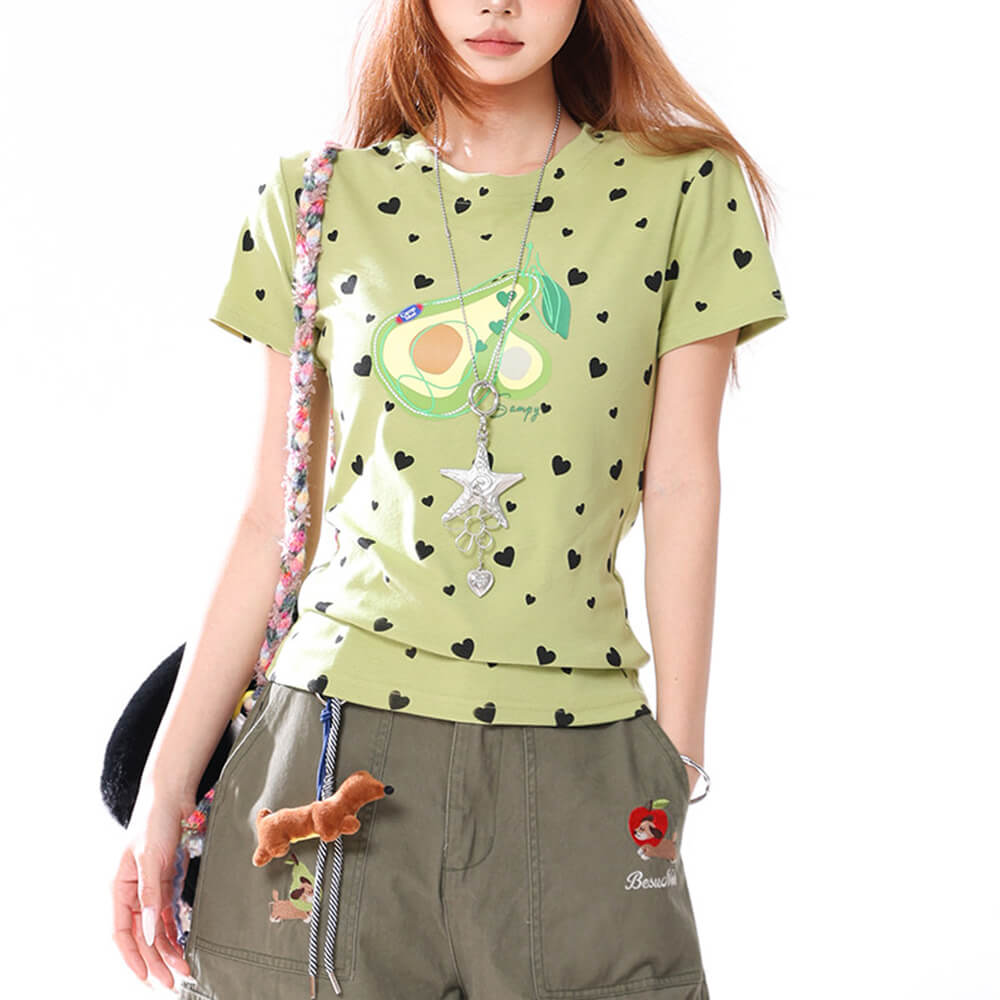 fresh fruits aesthetic t-shirt boogzel clothing