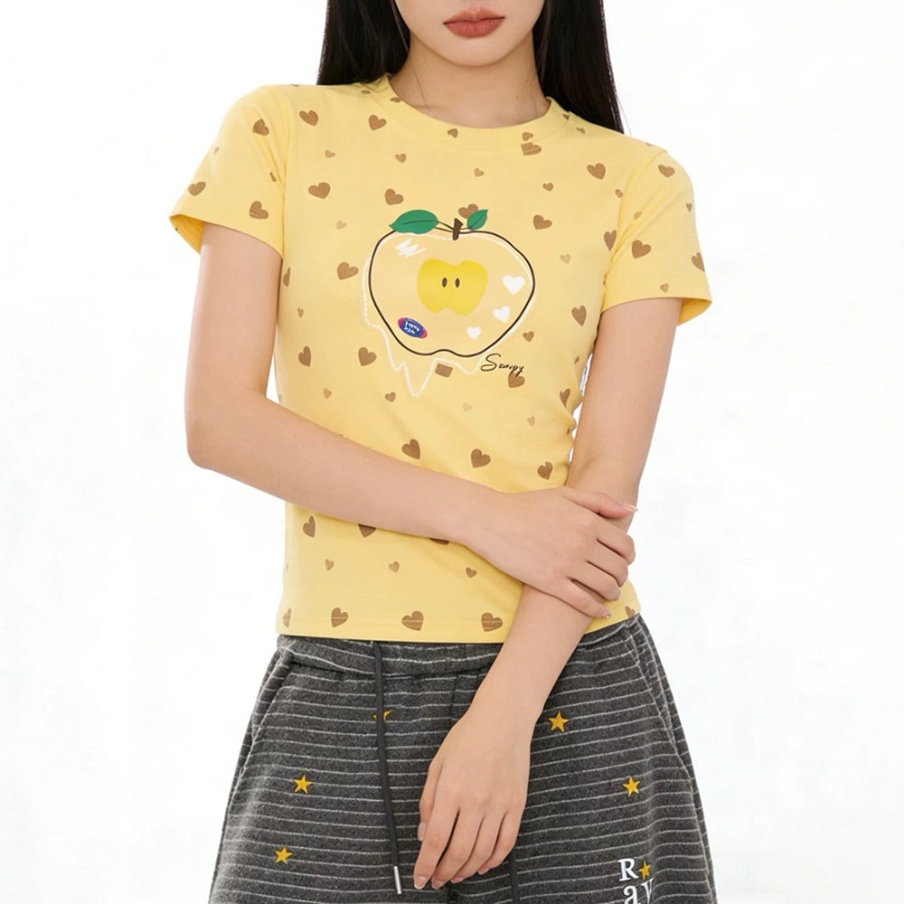 fresh fruits aesthetic t-shirt boogzel clothing