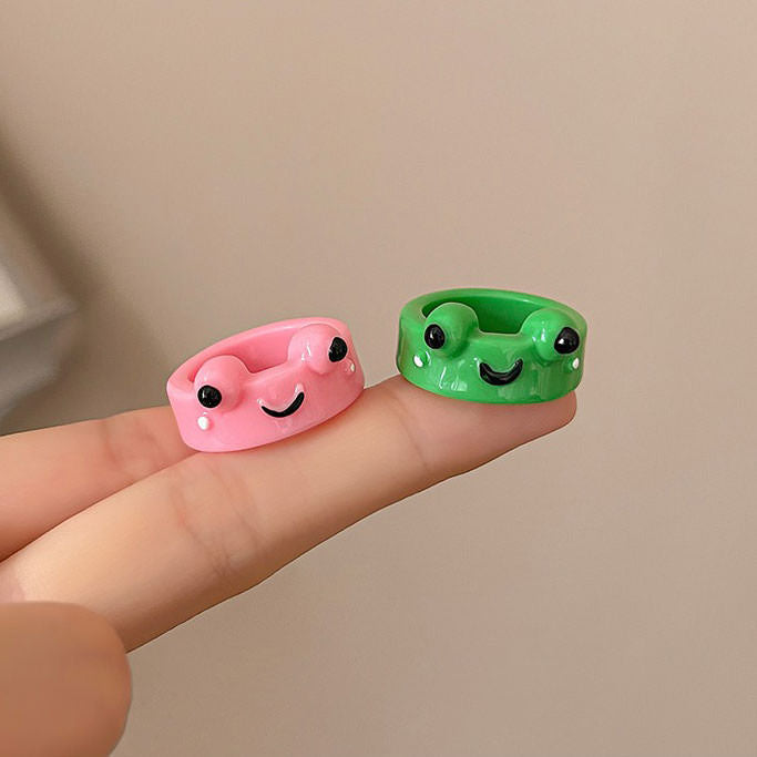 Frog rings boogzel clothing