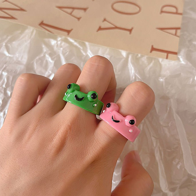 Frog rings boogzel clothing