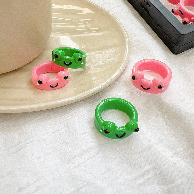 Frog rings boogzel clothing