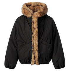 fur trim winter jacket boogzel clothing