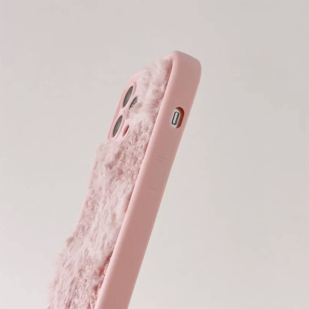 fuzzy checkered iphone case boogzel clothing