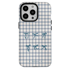gingham bows iphone case boogzel clothing