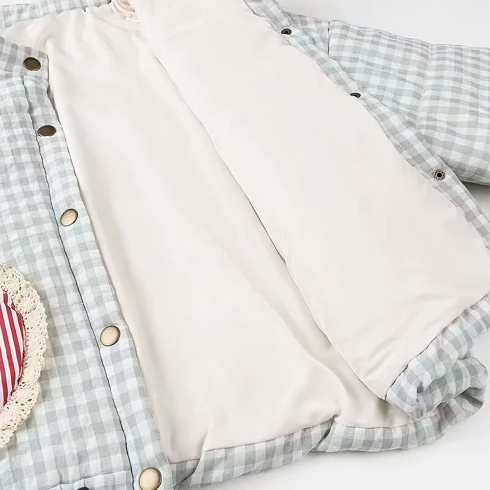 gingham heart pocket jacket boogzel clothing