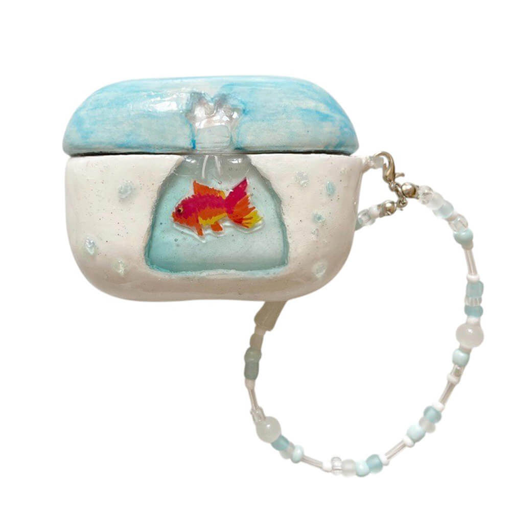 goldfish aesthetic airpiods case boogzel clothing