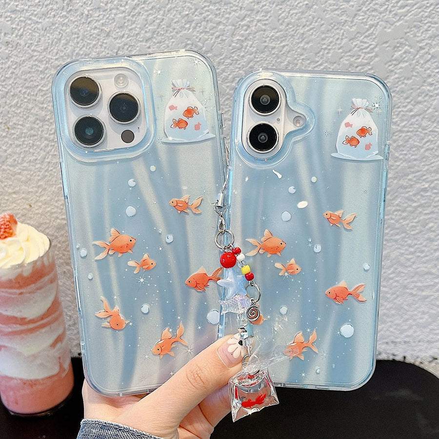 goldfish aesthetic iphone case boogzel clothing