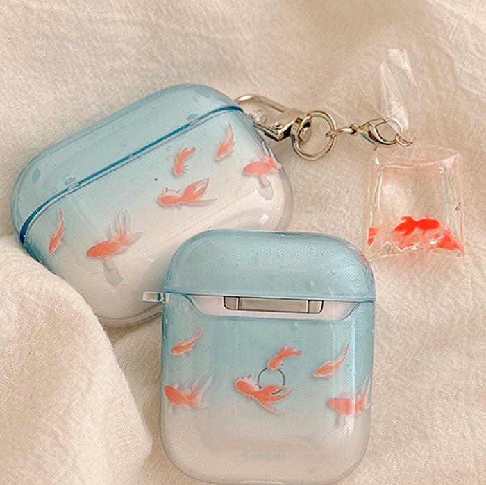 goldfish aesthetic airpods case boogzel clothing