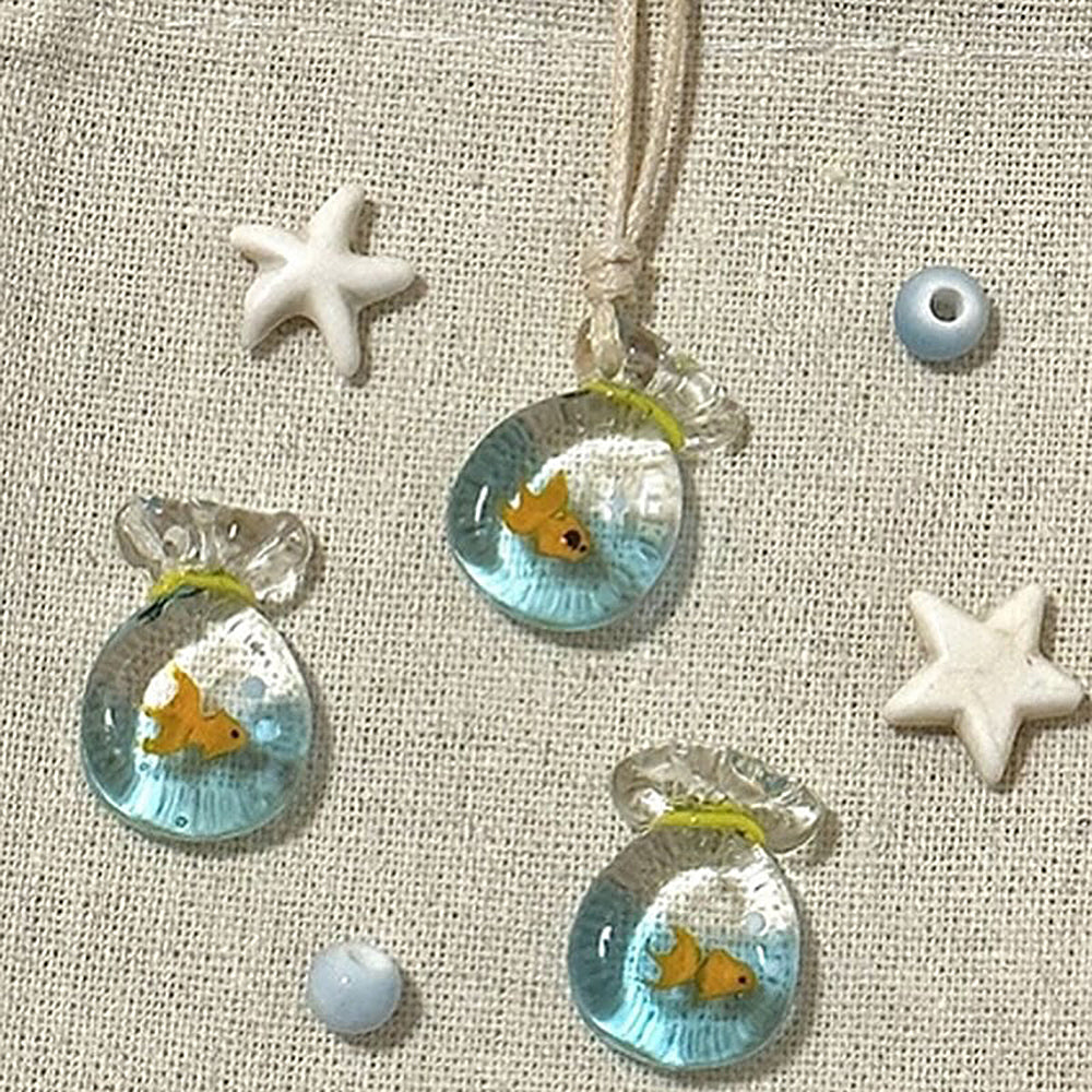 goldfish pendant necklace boogzel clothing