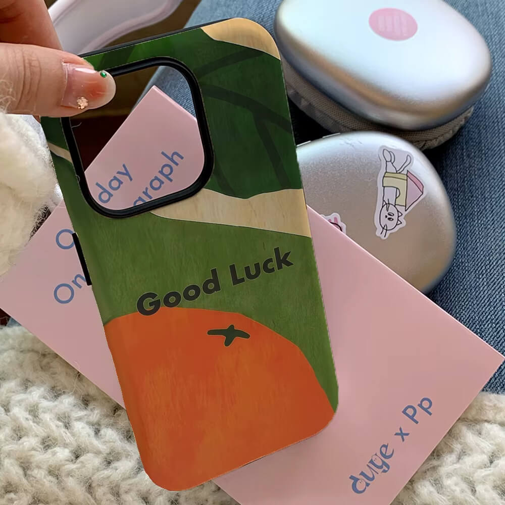 good luck iphone case boogzel clothing