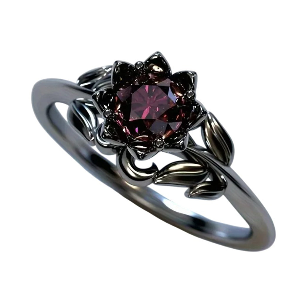 gothic rose ring boogzel clothing