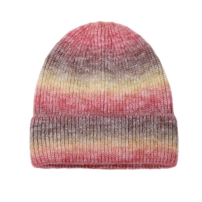 gradient knit beanie hat boogzel clothing