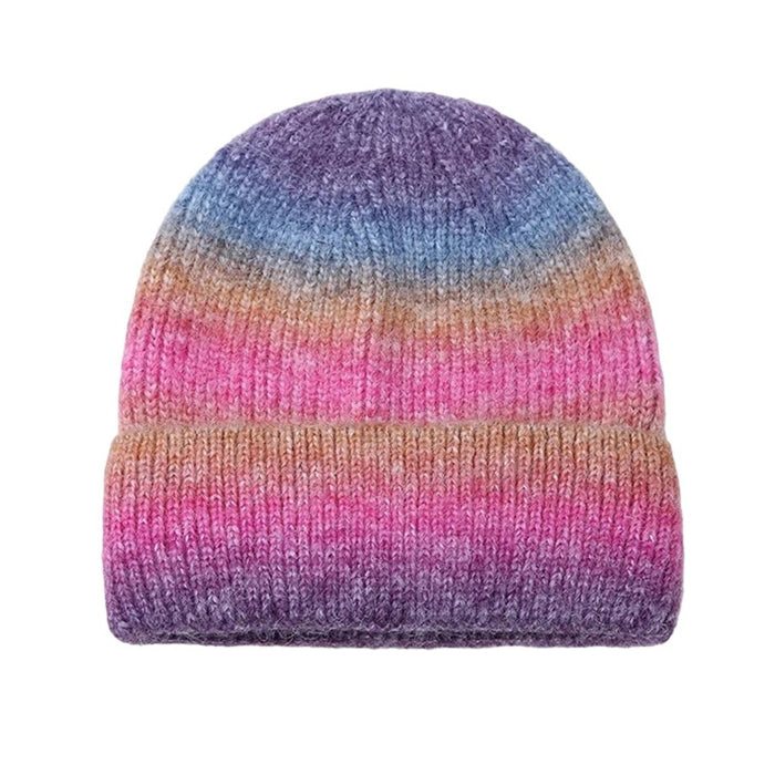 gradient knit beanie hat boogzel clothing