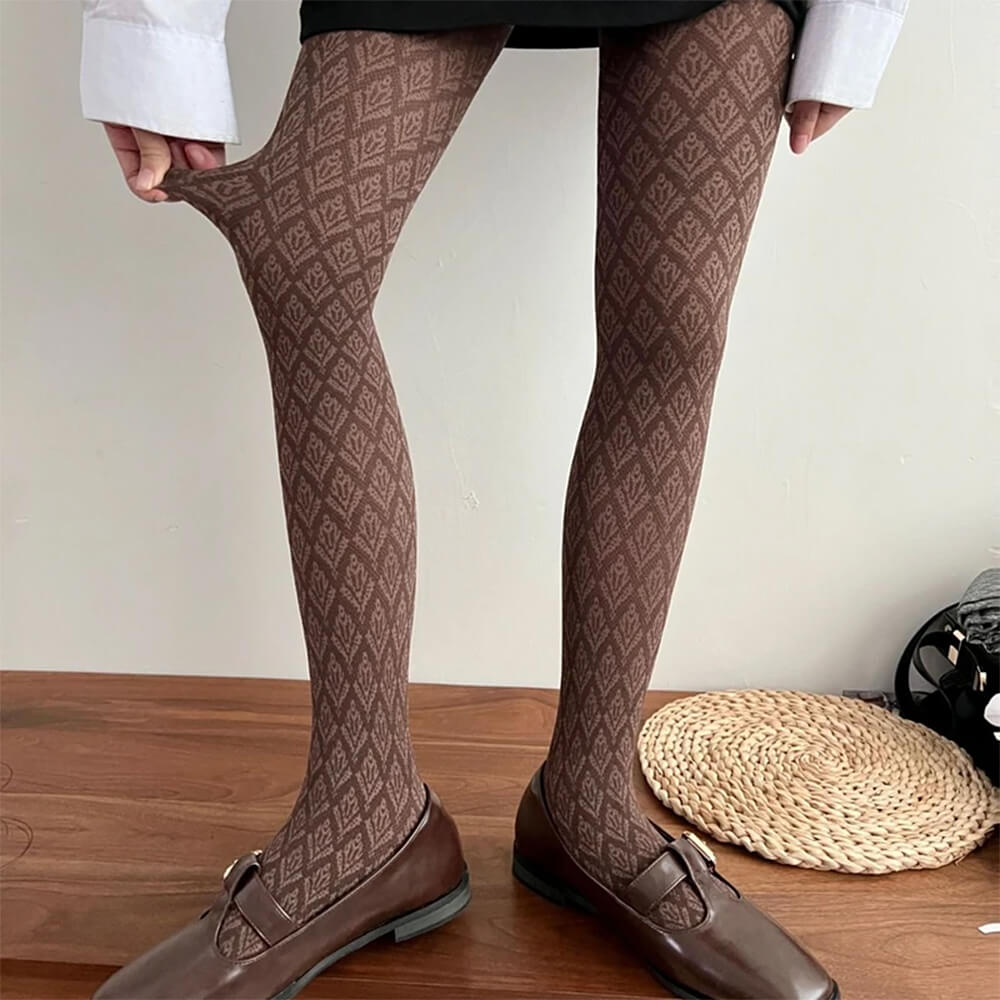 grandmacore aesthetic tights boogzel clothing
