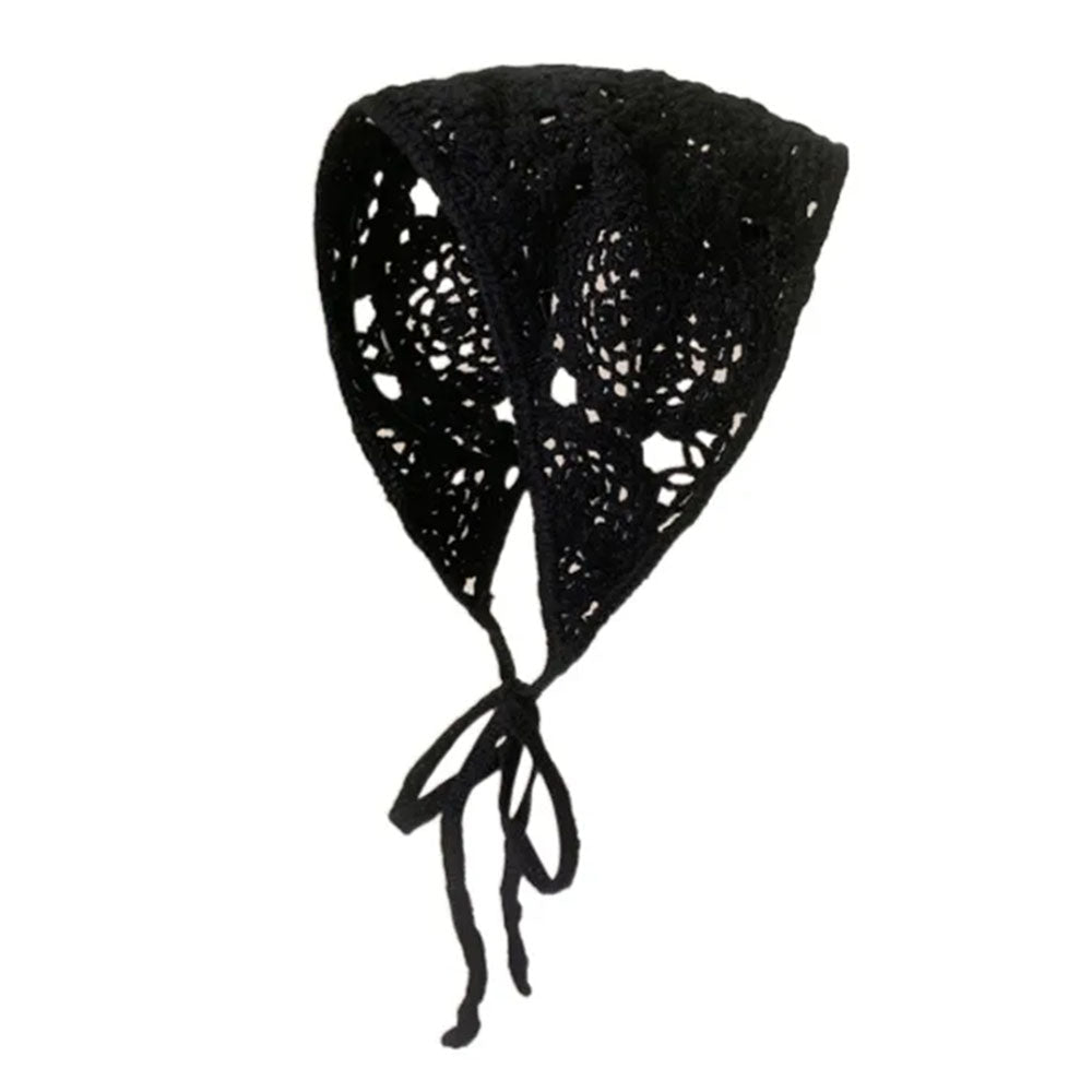 granny crochet head scarf boogzel