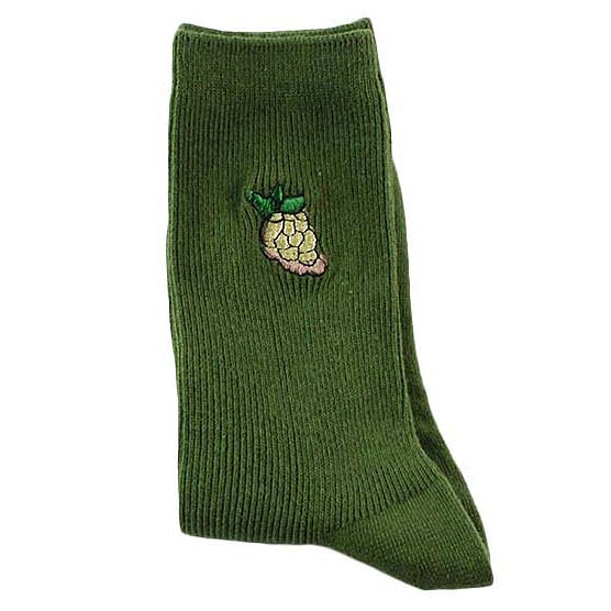 Grape embroidered Socks boogzel apparel