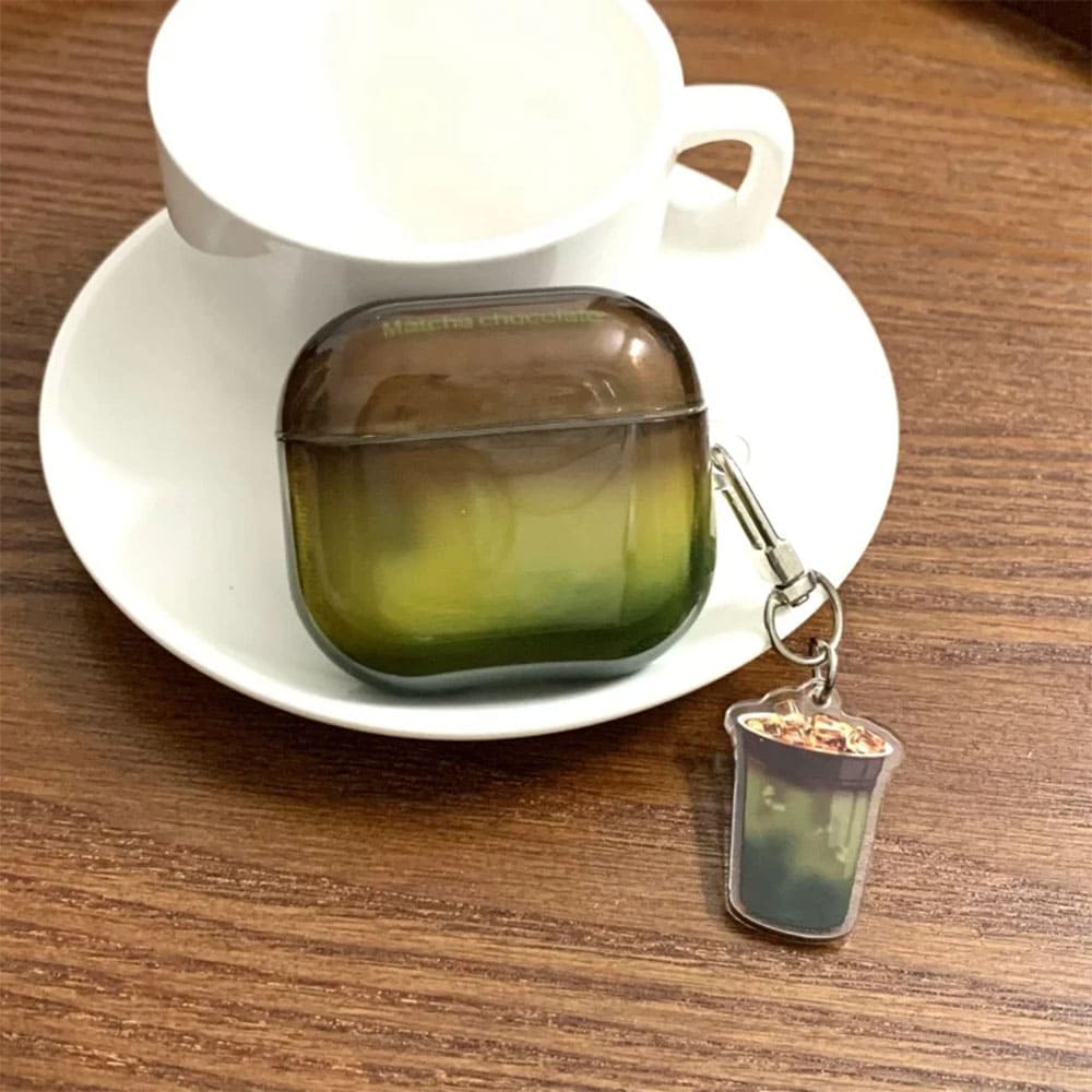 green matcha airpods case boogzel clothing