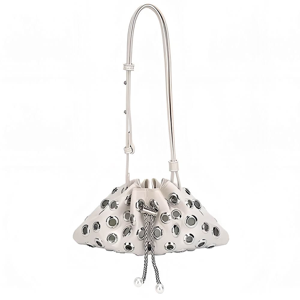 grunge eyelet shoulder bag boogzel clothing