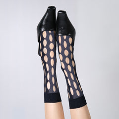 grunge cutout mesh socks boogzel clothing
