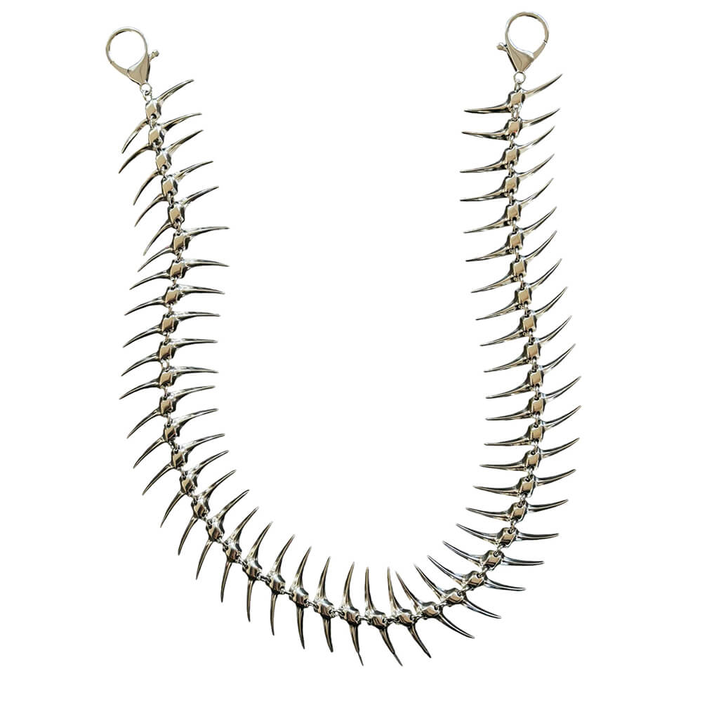 grunge fishbone pant chain boogzel clothing