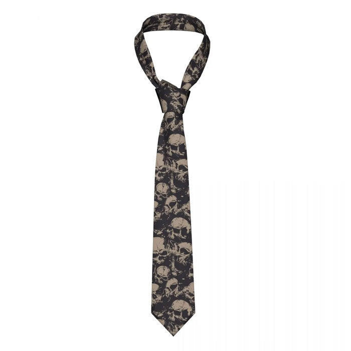grunge skull tie boogzel clothing
