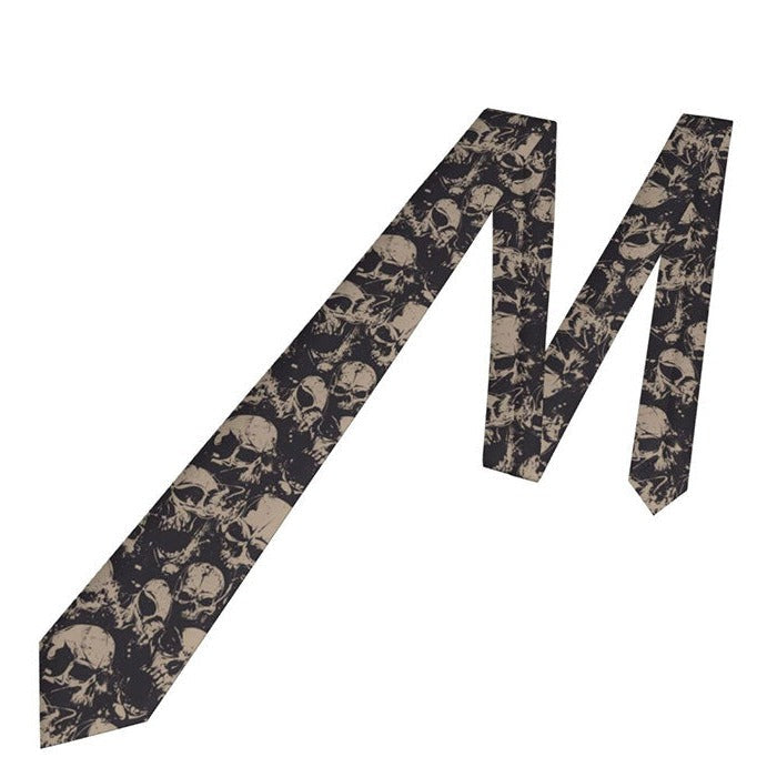 grunge skull tie boogzel clothing