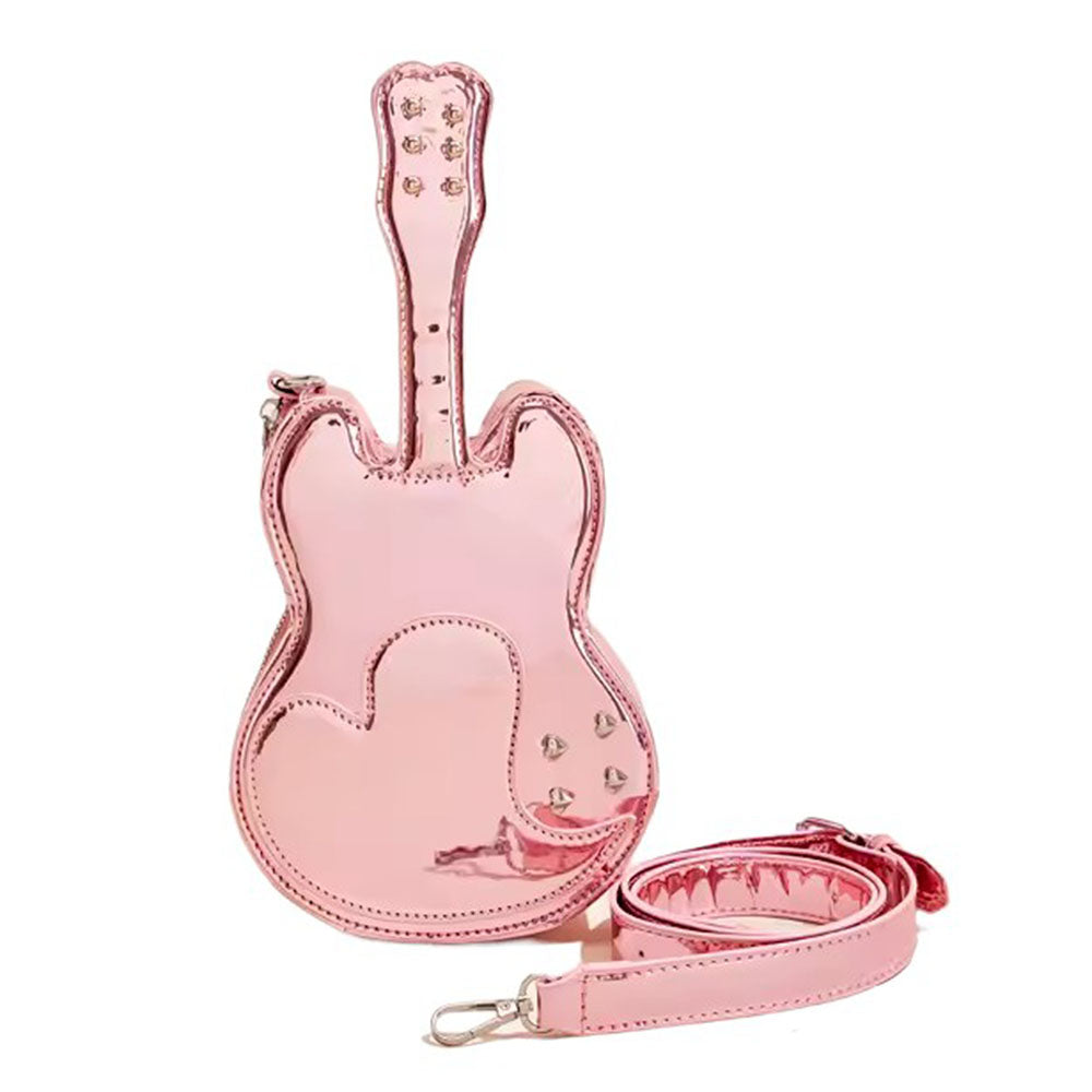 guitar shaped crossbody bag boogzel clothing