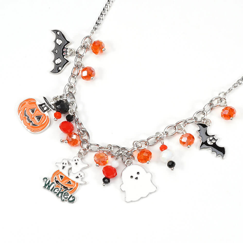 halloween aesthetic necklace boogzel clothing