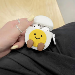 happy egg airpods case boogzel clothing