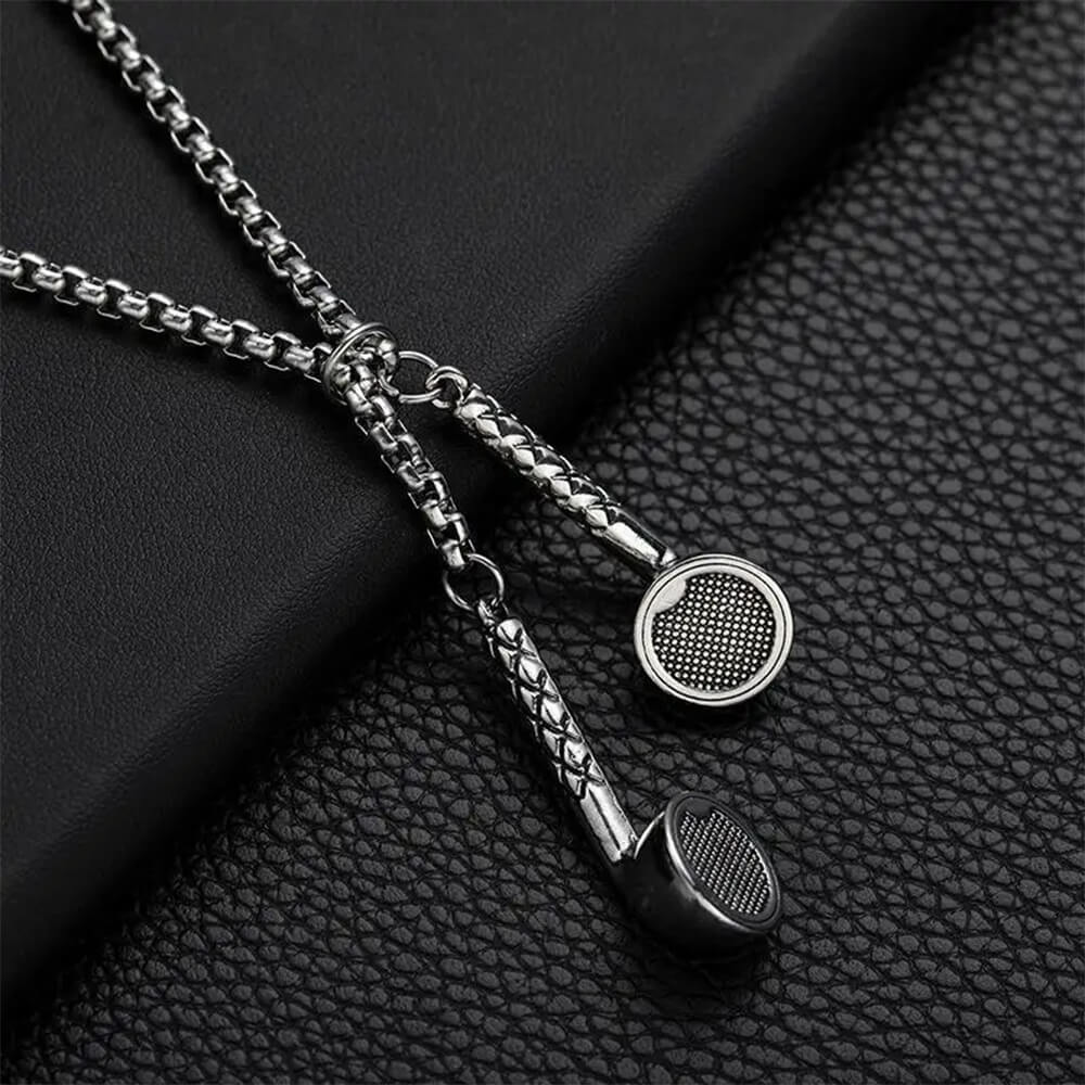 Headphones Necklace