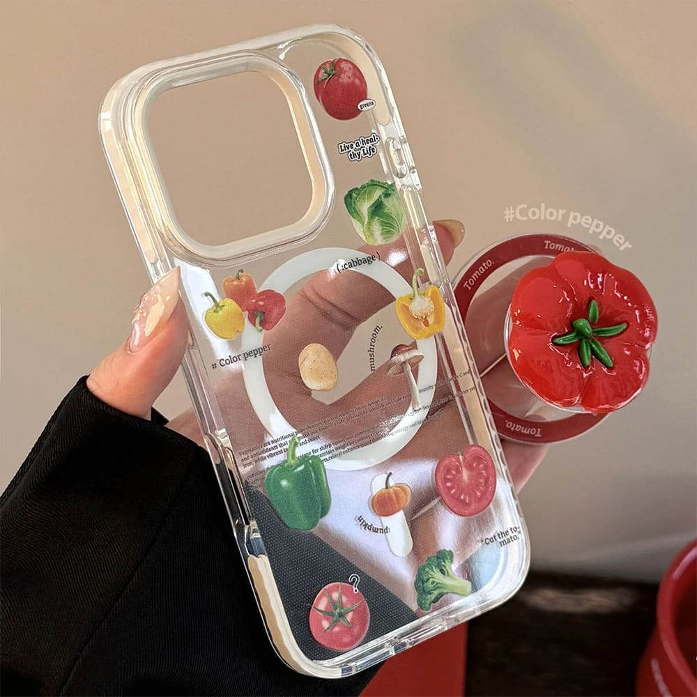 healthy vegetables iphone case boogzel clothing