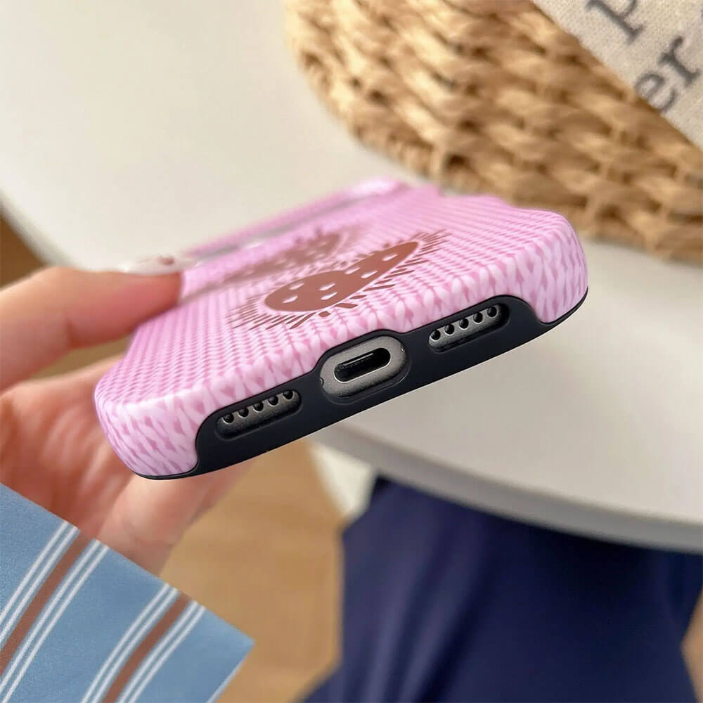 heart print aesthetic iphone case boogzel clothing