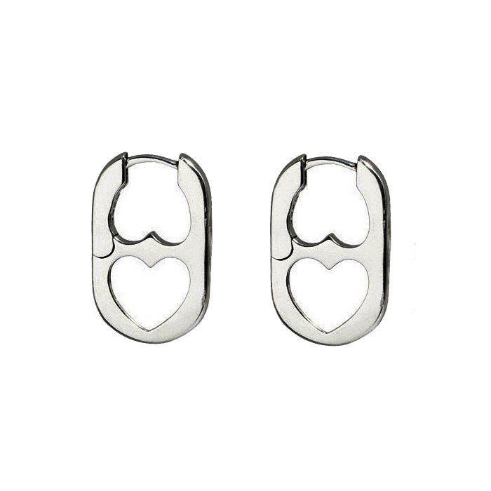 heart mini earrings boogzel clothing