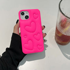 heart puffer iphone case boogzel clothing
