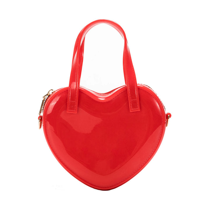 heart shaped mini bag boogzel clothing
