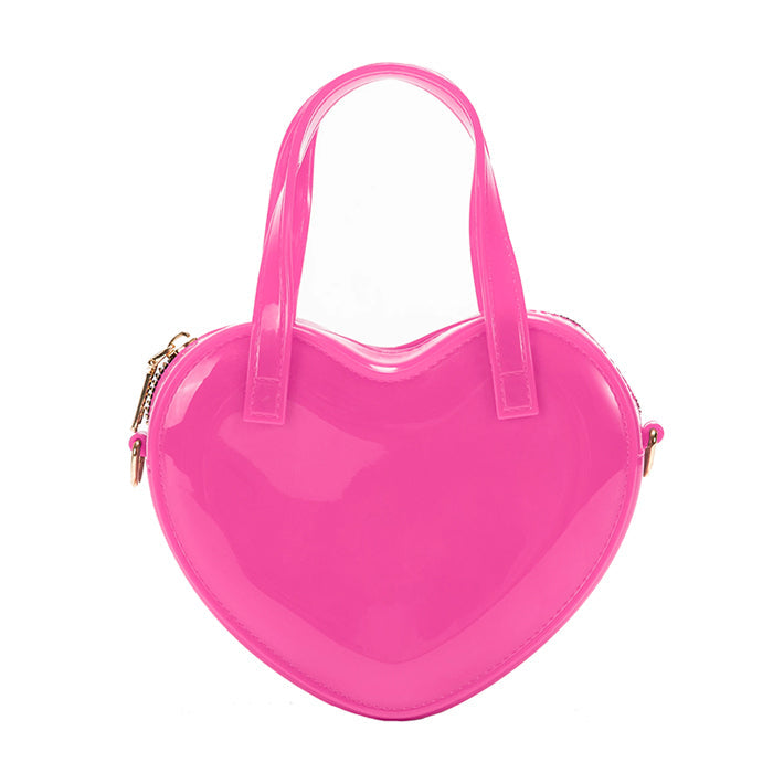 heart shaped mini bag boogzel clothing