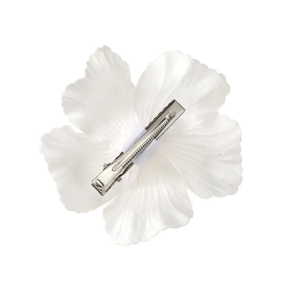 hibiscus tropical hair flower clip boogzel clothing