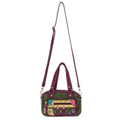 hippie aesthetic patchwork mini bag boogzel clothing