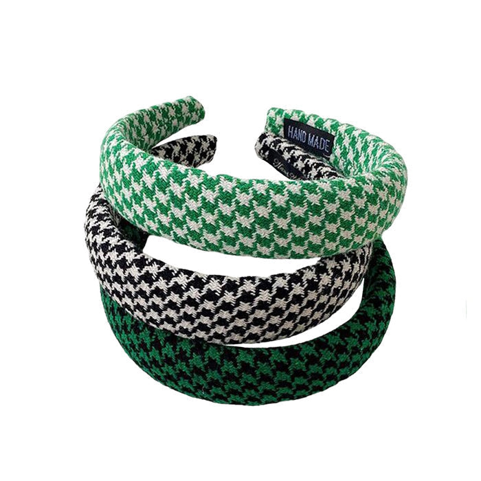 houndstooth headband boogzel clothing