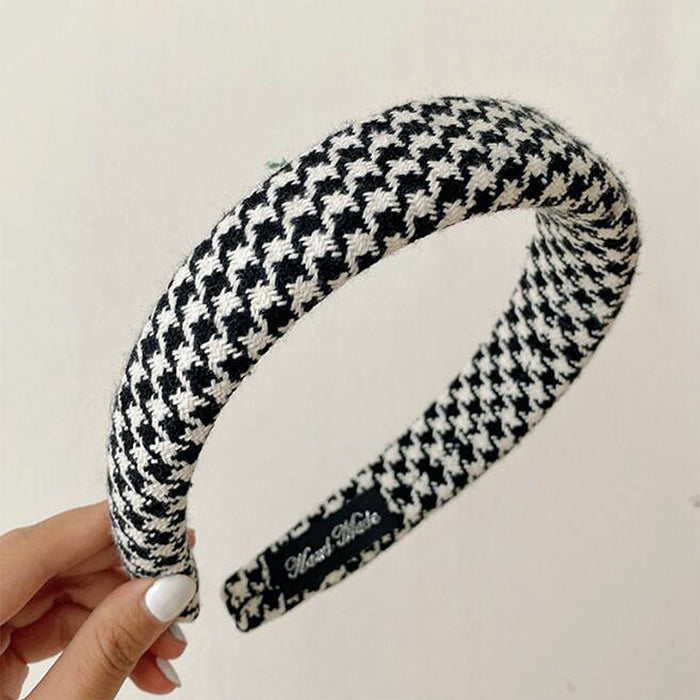 houndstooth headband boogzel clothing